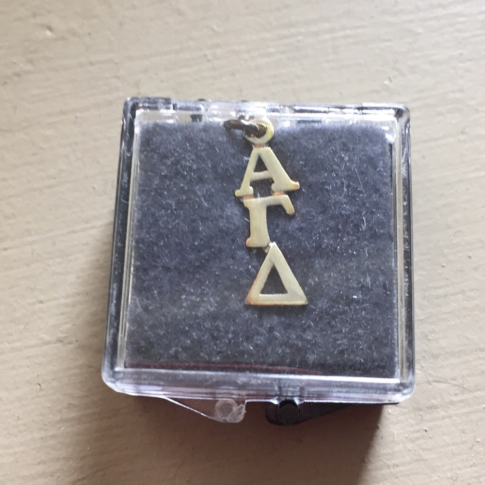 Alpha Gamma Delta “AGD” lavalier necklace
